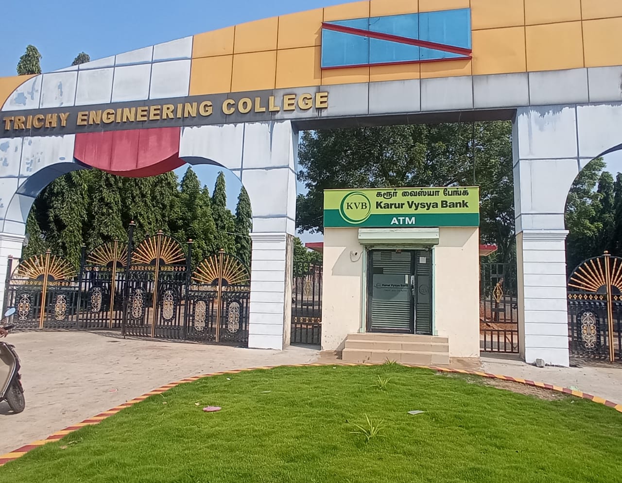 On-campus ATM facility